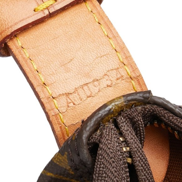 LOUIS VUITTON Brown Monogram Leather Boston Bag - Picture 9 of 11